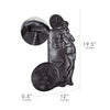Gas n' Go Pinup Girl Embossed Metal Sign